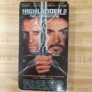 Highlander 2: The Quickening (VHS, 1992) Christopher Lamber Sean Connery Hemdale